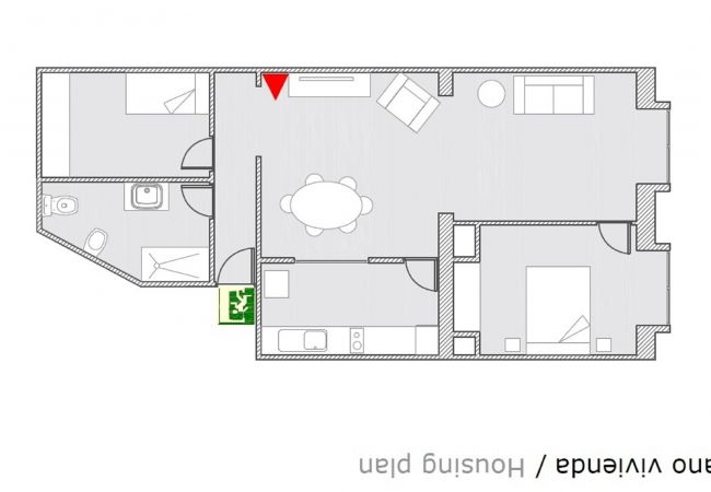 Apartamento en Madrid - M (LM7) Downtown Madrid centro Cibeles