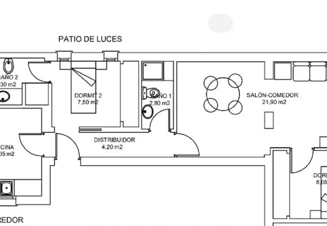 Apartamento en Madrid - M (MAL27) Apartamento alternativo Malasaña