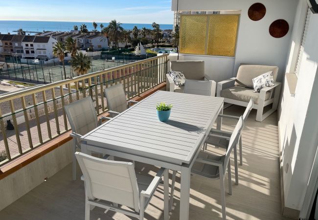 Apartamento en El Puig - A (VA071) Terraza con vistas al Mar. El Puig. Edif