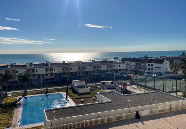 Apartamento en El Puig - A (VA071) Terraza con vistas al Mar. El Puig. Edif