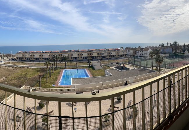 Apartamento en El Puig - A (VA071) Terraza con vistas al Mar. El Puig. Edif